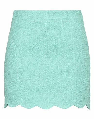 Moschino Woman Mini skirt Green Cotton, Polyamide Cover