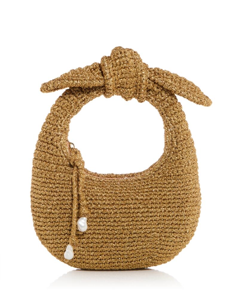 Poolside Josie Raffia Knot Bag Cover