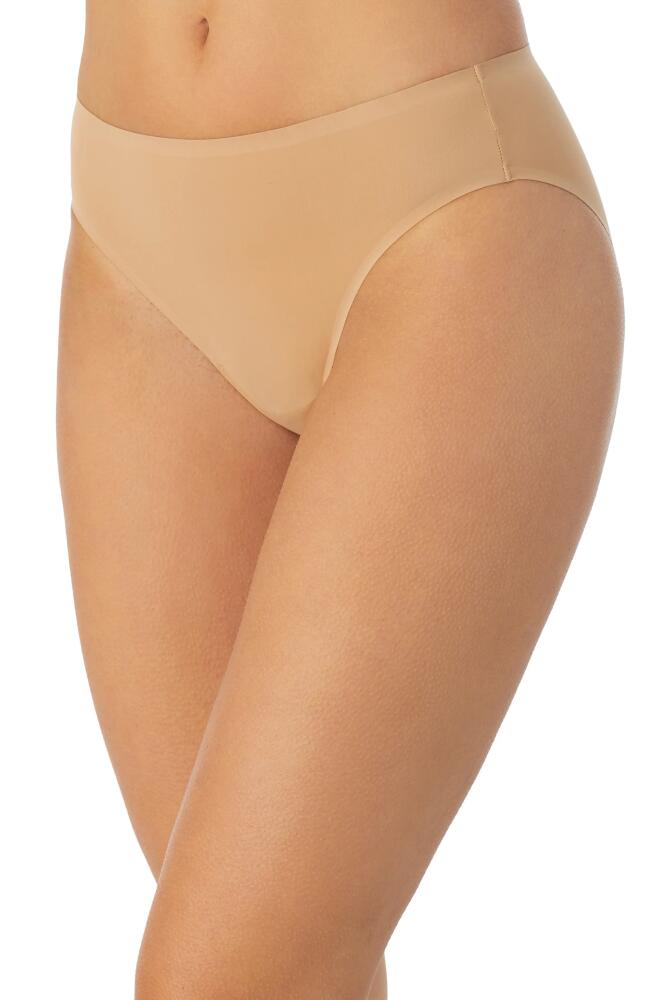 Le Mystère Signature Comfort Microfiber Bikini in Ivory/Tan Print Cover