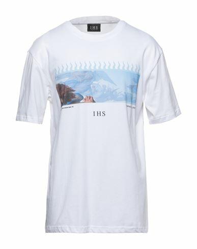 Ihs Man T-shirt White Cotton Cover