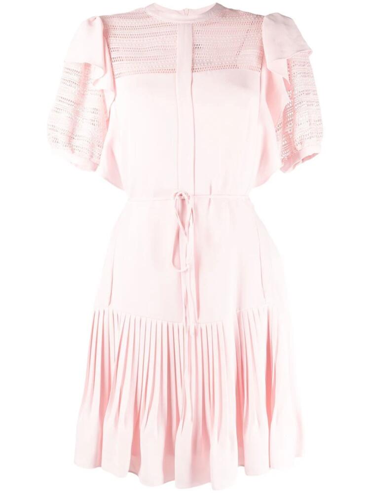 TWINSET pleated midi dress - Pink Cover