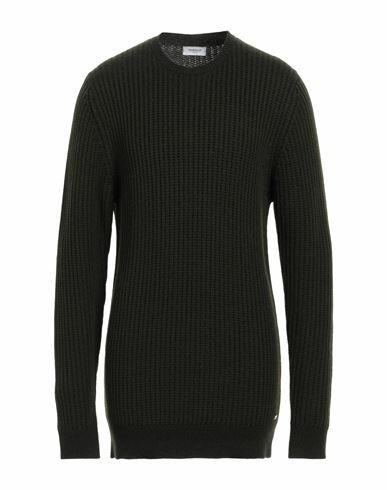 Markup Man Sweater Dark green Acrylic, Wool Cover