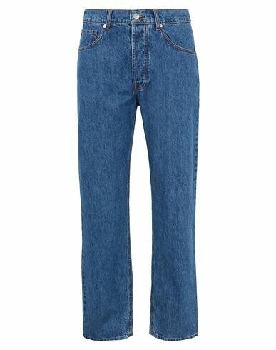 8 By Yoox Man Jeans Blue Organic cotton Cover