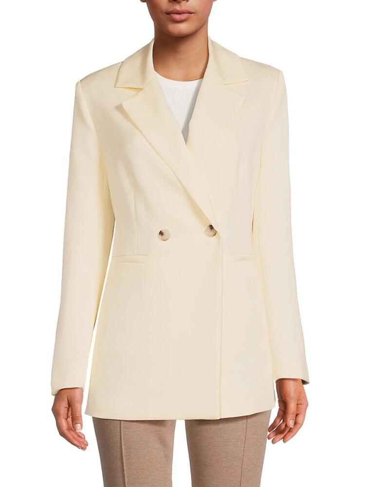 Walter Baker Women's Misha Double Breasted Blazer - Meringue Cover