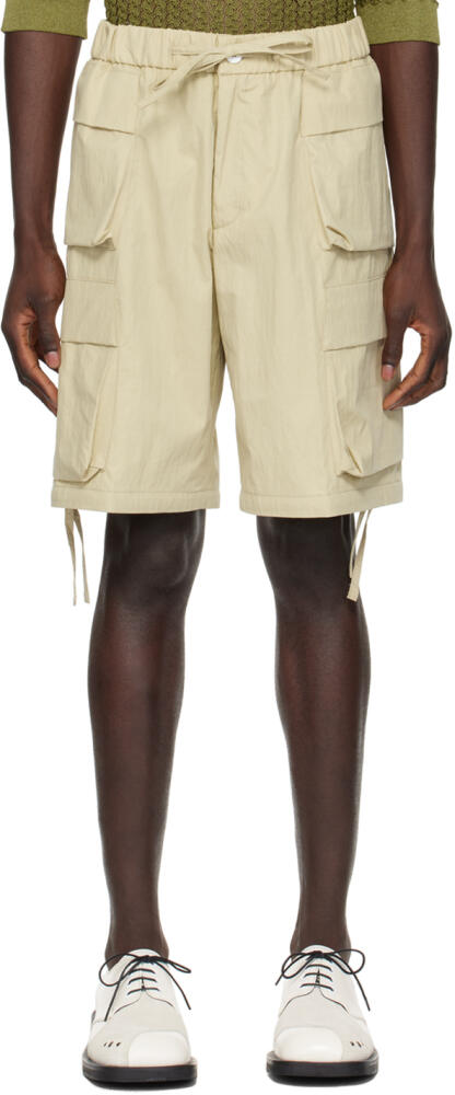 Bonsai Beige Cargo Shorts Cover