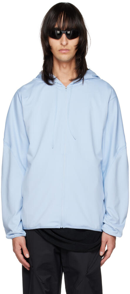 POST ARCHIVE FACTION (PAF) Blue Right Hoodie Cover