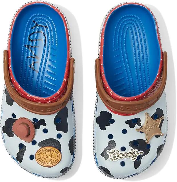 Crocs Toy Story Classic Clog (Blue Jean/Woody) Shoes Cover