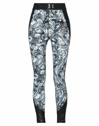 Dundas Woman Leggings Black Polyester, Elastane Cover