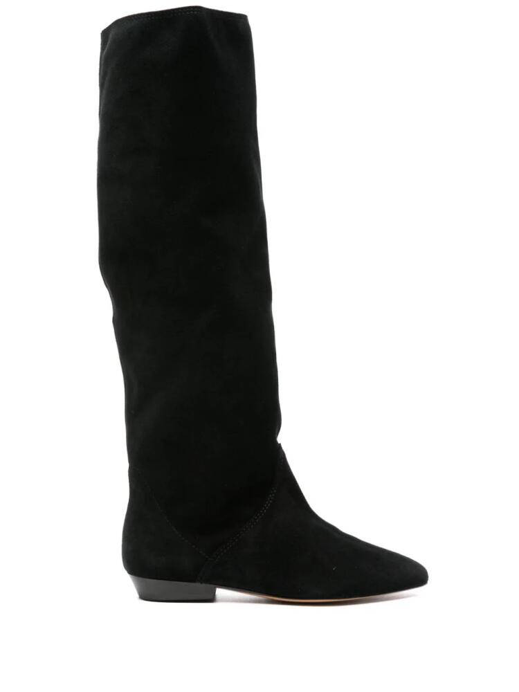 ISABEL MARANT Sayla suede boots - Black Cover