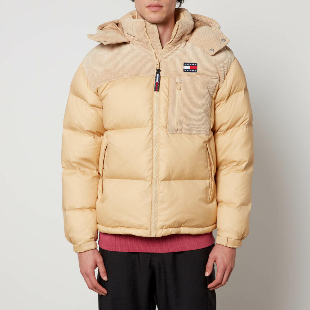 Tommy Jeans Cord Mix Alaska Nylon Puffer Jacket Cover