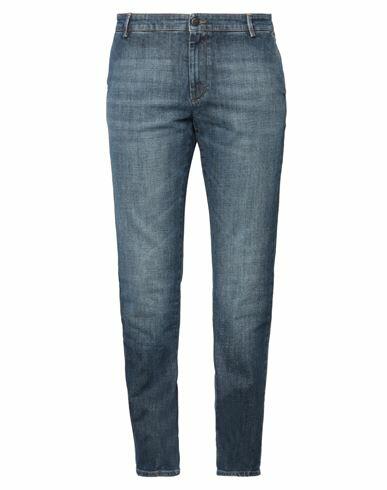 Reign Man Jeans Blue Cotton, Elastane Cover