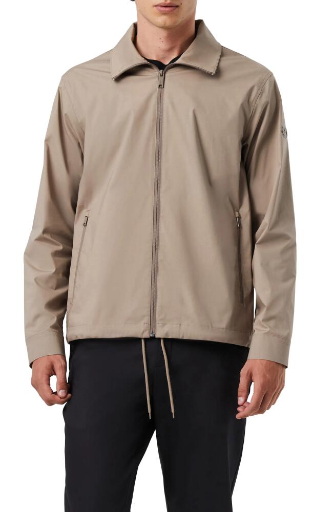 AlphaTauri Wlan Taurobran Water Resistant Jacket in Mud Cover