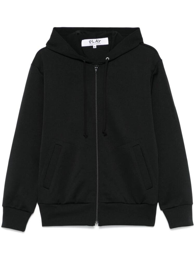 Comme Des Garçons Play signature heart-patch hoodie - Black Cover