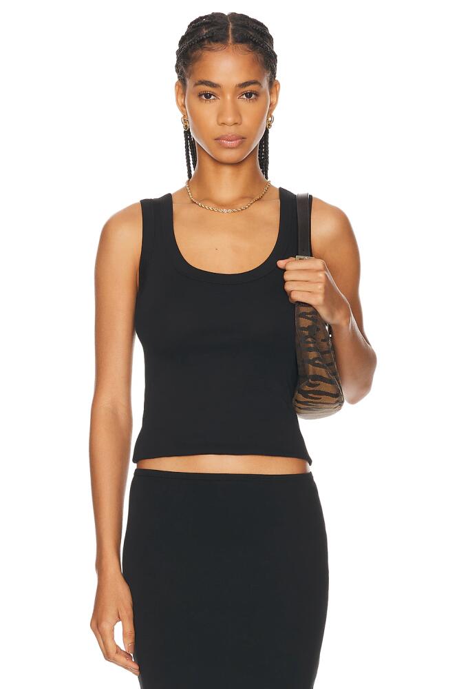 FLORE FLORE Hillie Tank Top in Black Cover