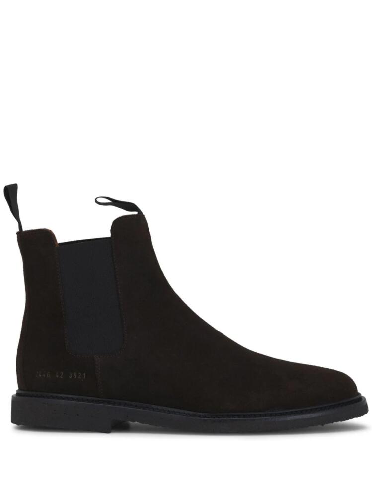 Common Projects suede ankle boots - Brown Cover