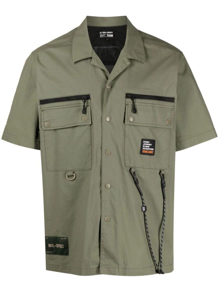 izzue short-sleeve utility shirt - Green Cover