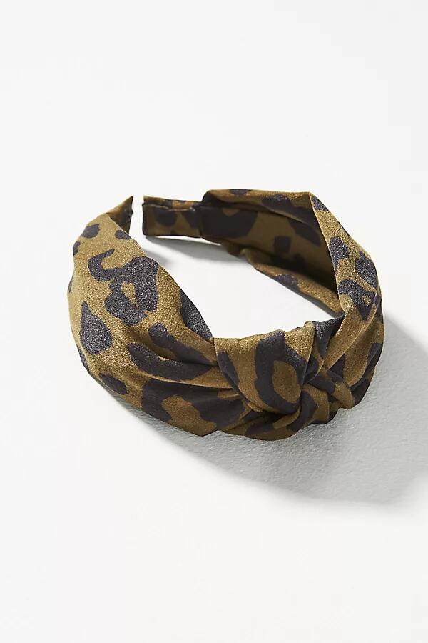 By Anthropologie Everly Abstract Knot Headband Cover