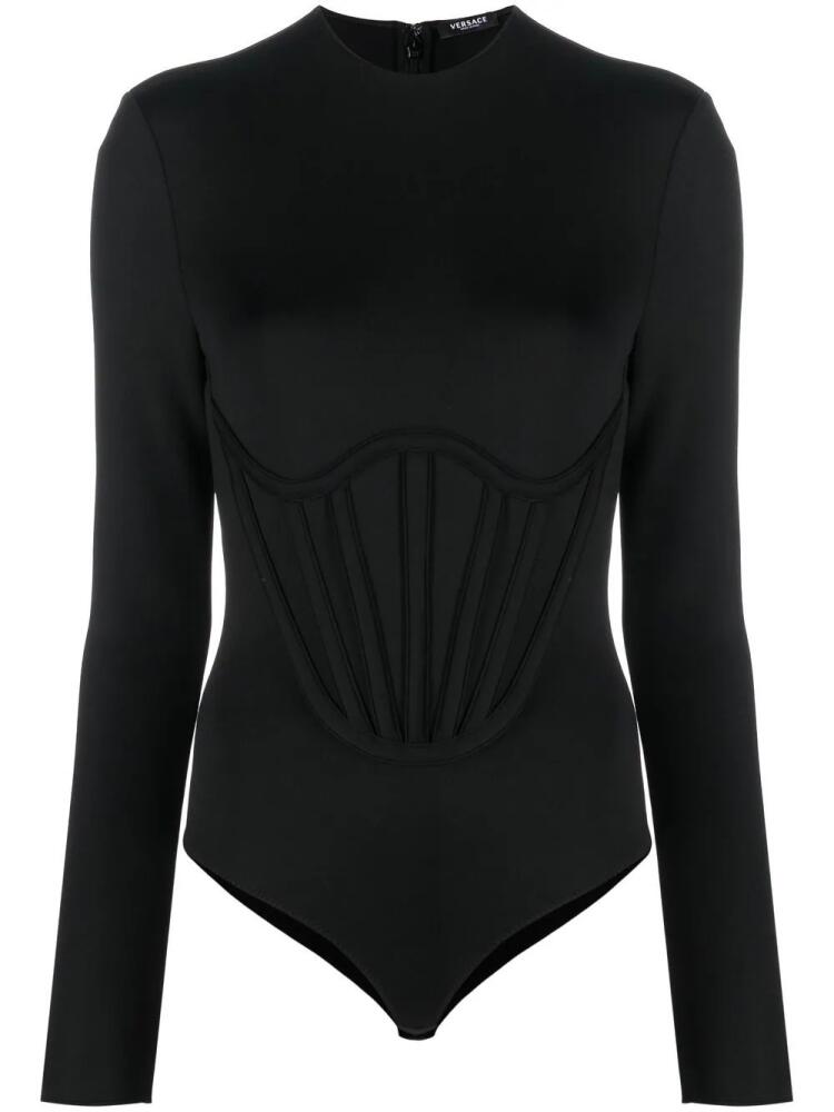 Versace long-sleeve bodysuit - Black Cover