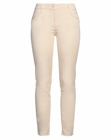 Liu •jo Woman Pants Sand Cotton, Polyester, Elastane Cover