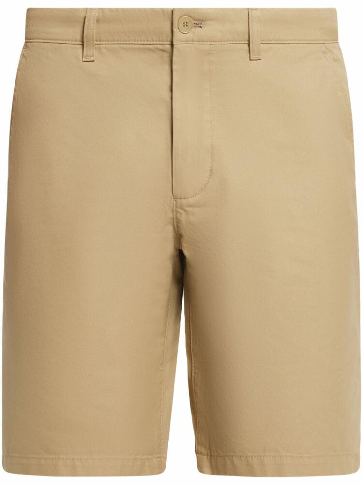 Lacoste Slim-fit cotton shorts - Neutrals Cover