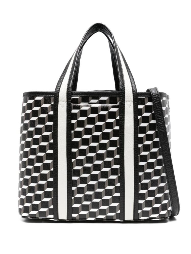 Pierre Hardy mini Archi leather tote bag - Black Cover