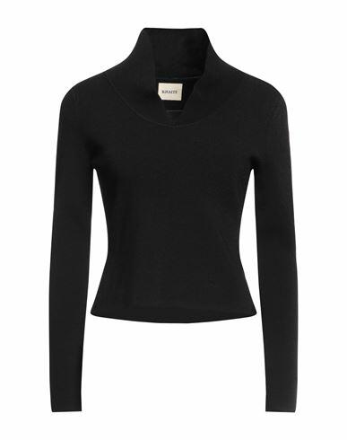 Khaite Woman Sweater Black Viscose, Polyester Cover