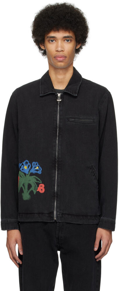 Carne Bollente Black So Thorny Denim Jacket Cover