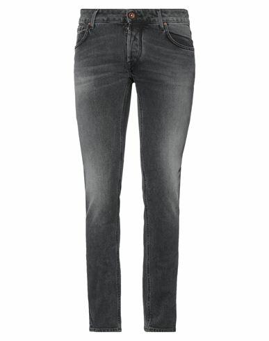 Hand Picked Man Jeans Steel grey Cotton, Elastane Cover