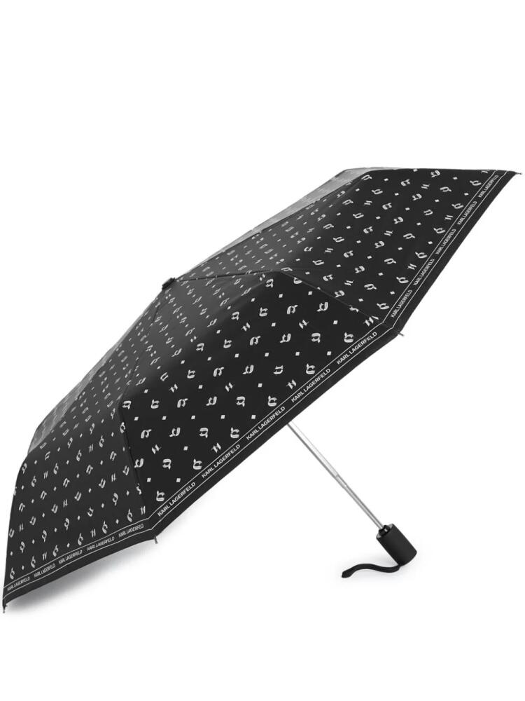 Karl Lagerfeld K/Ikonik 2.0 umbrella - Black Cover