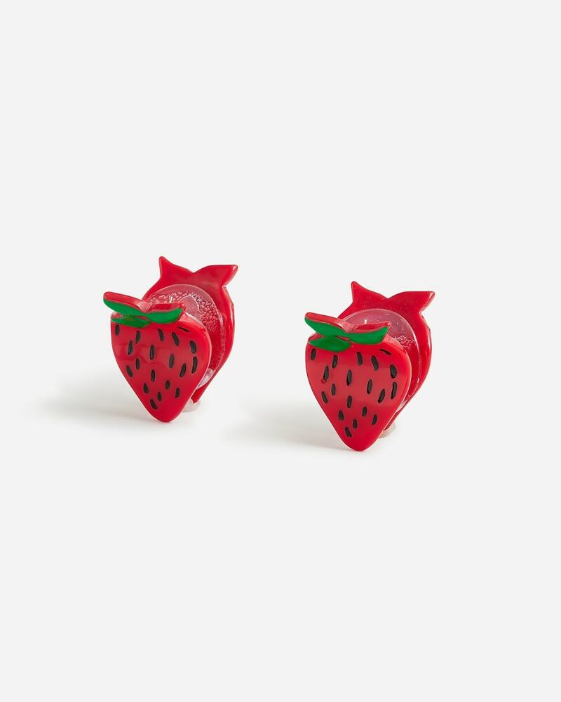 J.Crew Girls' strawberry hair clips pack Cover