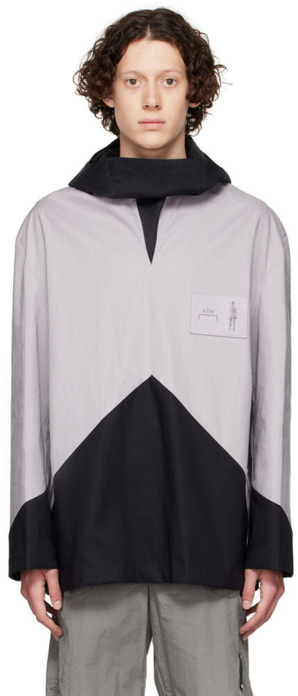 A-COLD-WALL* Grey Mackintosh Edition Geometric Kagool Jacket Cover