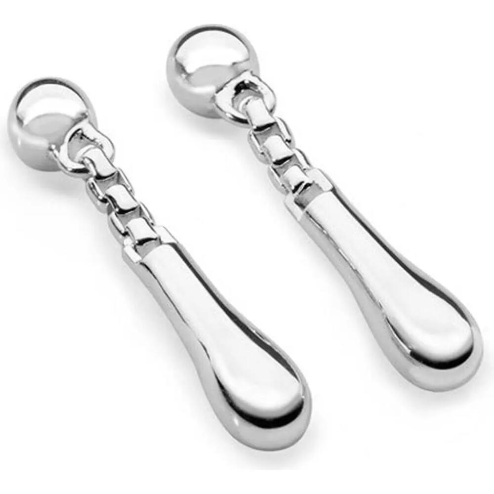 Lucy Quartermaine Short Drop Earrings in Sterling Silver Cover