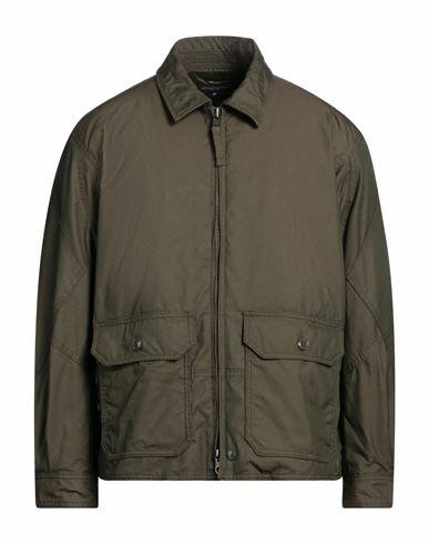 Engineered Garments Man Jacket Military green Cotton, Polyester Cover