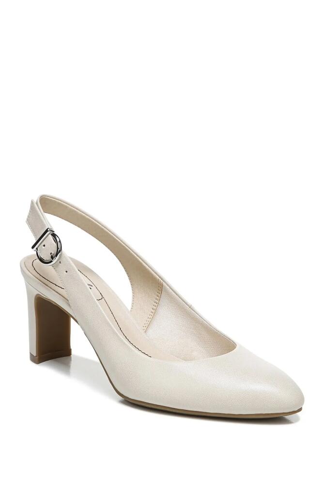 LifeStride Gigi Slingback Pump - Wide Width Available in Almond Cover