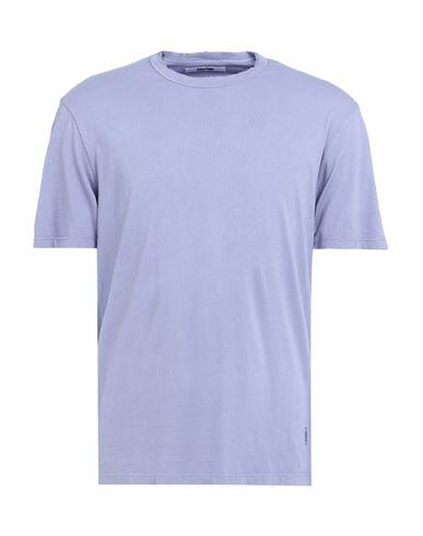 Grifoni Man T-shirt Light purple Cotton Cover