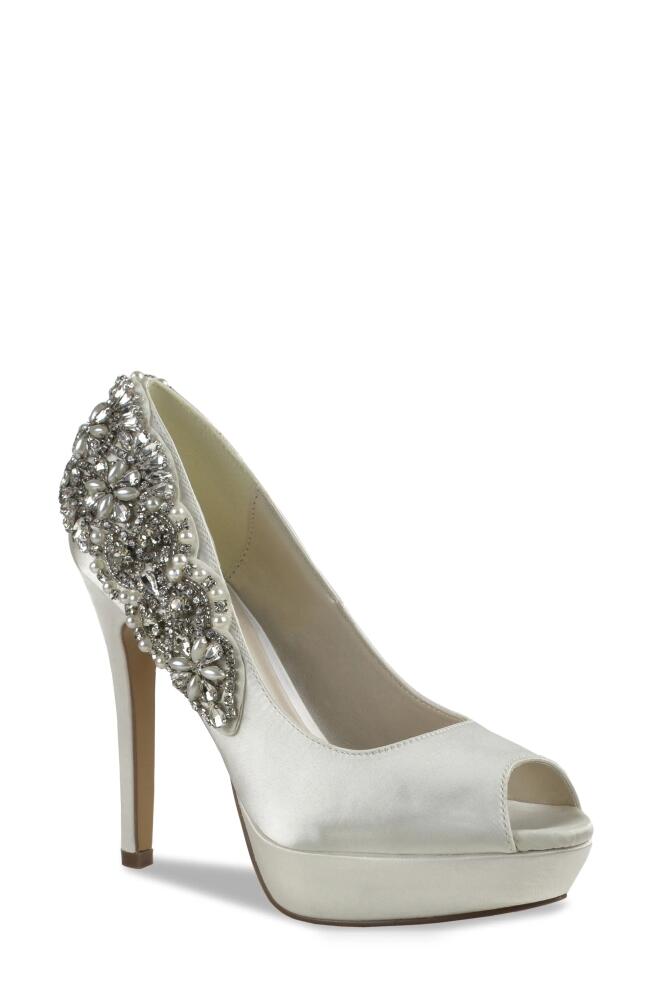 Paradox London Pink Indulgence Embellished Pump in Ivory Cover