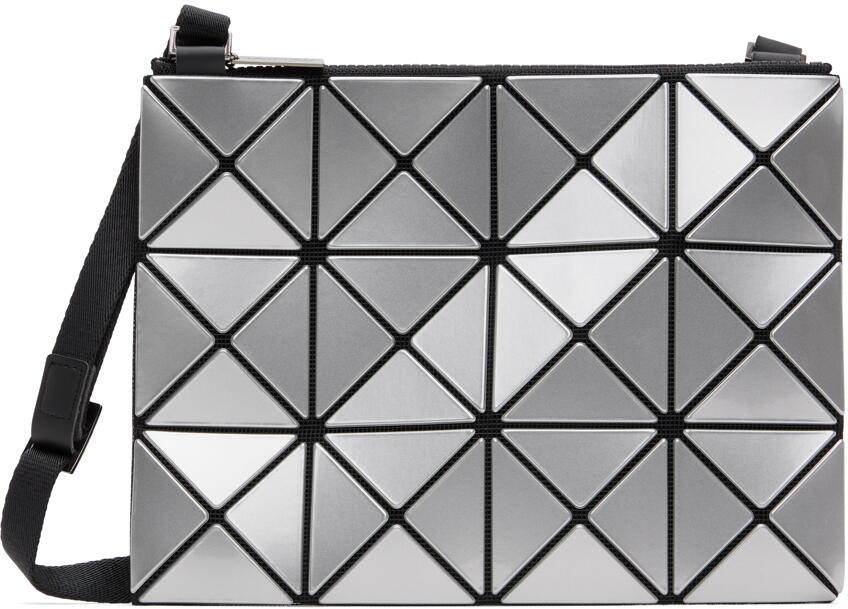 BAO BAO ISSEY MIYAKE Silver Lucent Crossbody Bag Cover