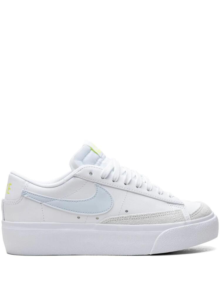 Nike Blazer Low Platform "Blue Tint" sneakers - White Cover