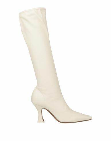 Neous Woman Boot Ivory Soft Leather Cover