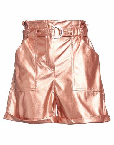 Kaos Jeans Woman Shorts & Bermuda Shorts Copper PES - Polyethersulfone, Polyurethane Cover