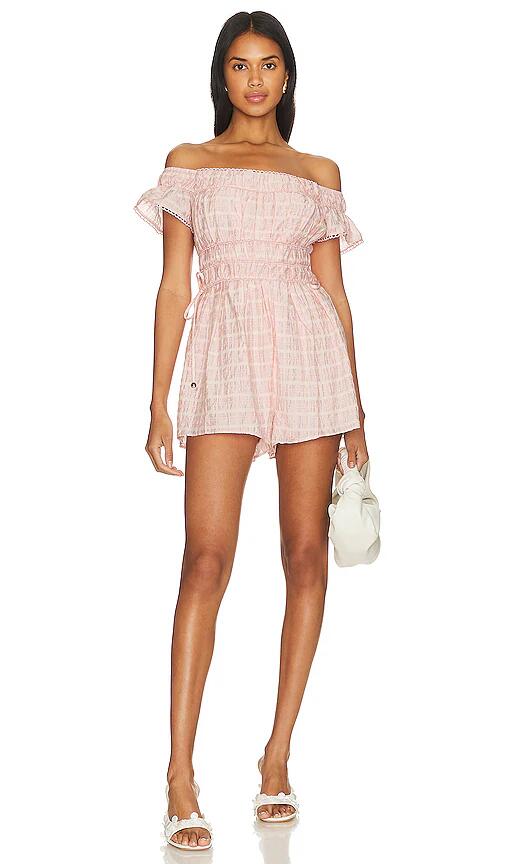 Tularosa Julianna Romper in Pink Cover