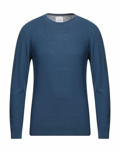 Bellwood Man Sweater Blue Cotton Cover