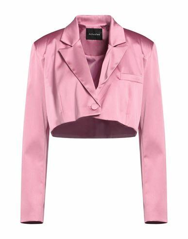 Actualee Woman Blazer Pink Polyester Cover