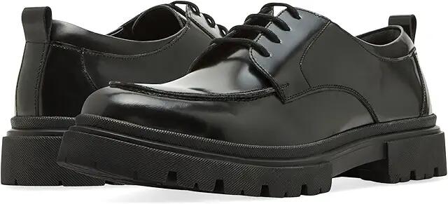 Steve Madden Zuri (Black Box Leather) Men's Lace Up Wing Tip Shoes Cover