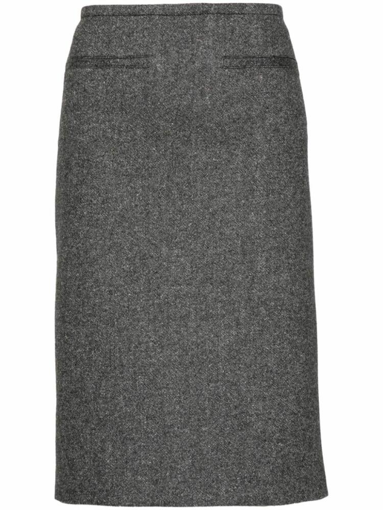 Nº21 pencil midi skirt - Black Cover