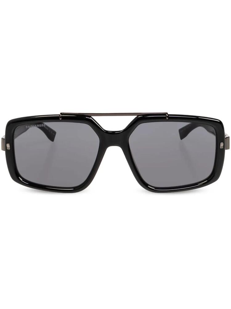 DSQUARED2 EYEWEAR pilot frame sunglasses - Black Cover