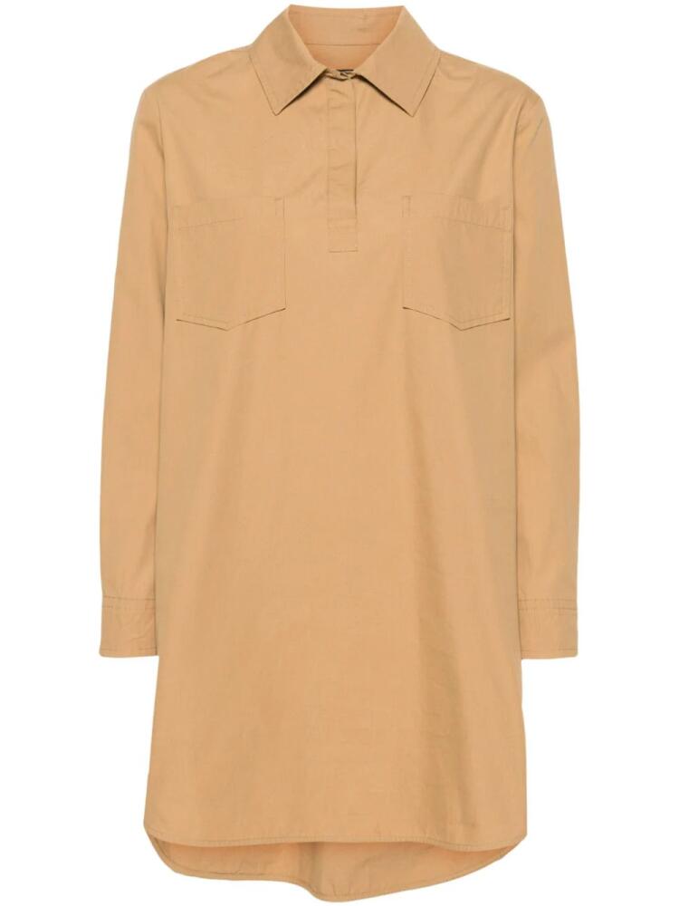 A.P.C. cotton mini dress - Neutrals Cover