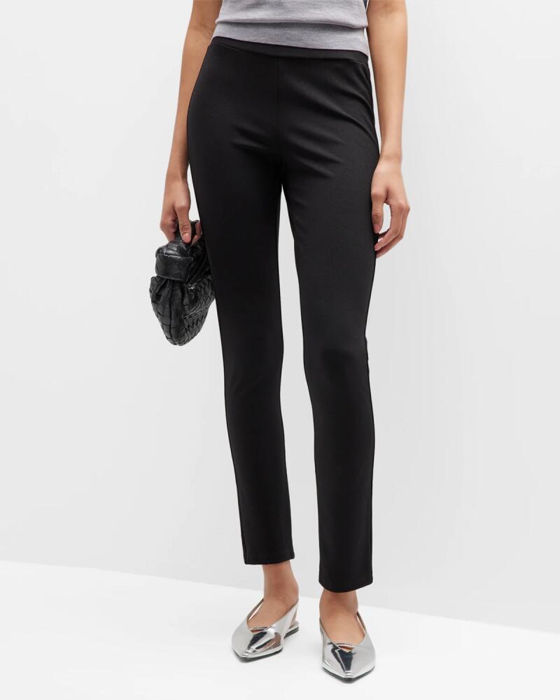 Theory Shawn Pull-On Stretch Leggings Cover