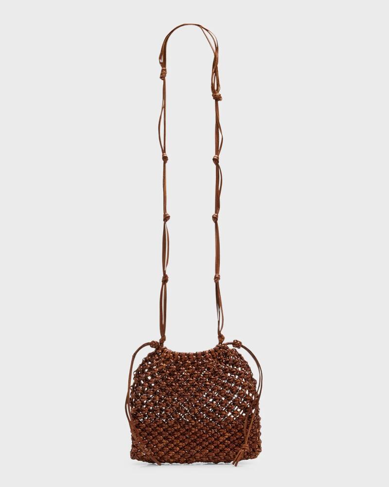 Ulla Johnson Tulia Knotted Leather Crossbody Bag Cover