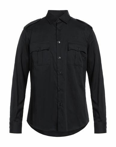 Gaëlle Paris Man Shirt Black Cotton Cover